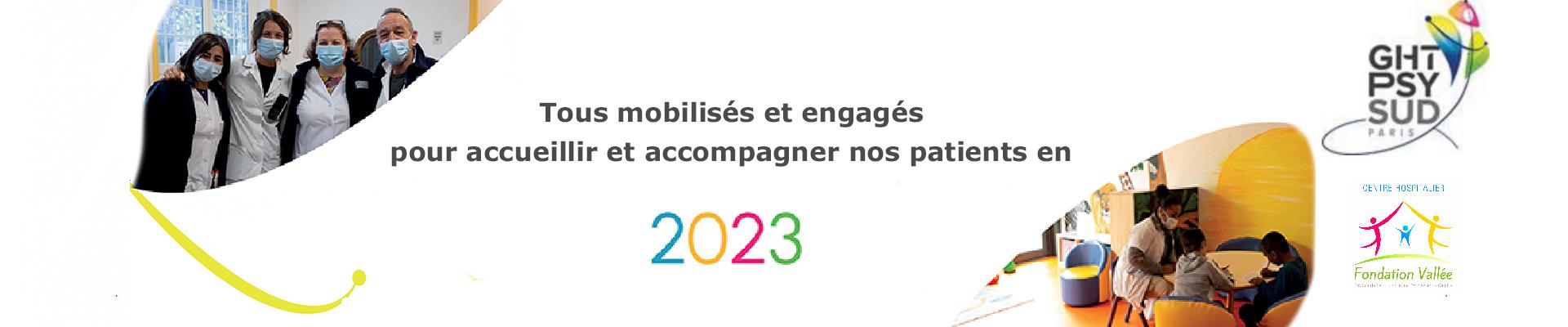 Le centre hospitalier Fondation Vallée vous souhaite une très belle et heureuse année 2023 !